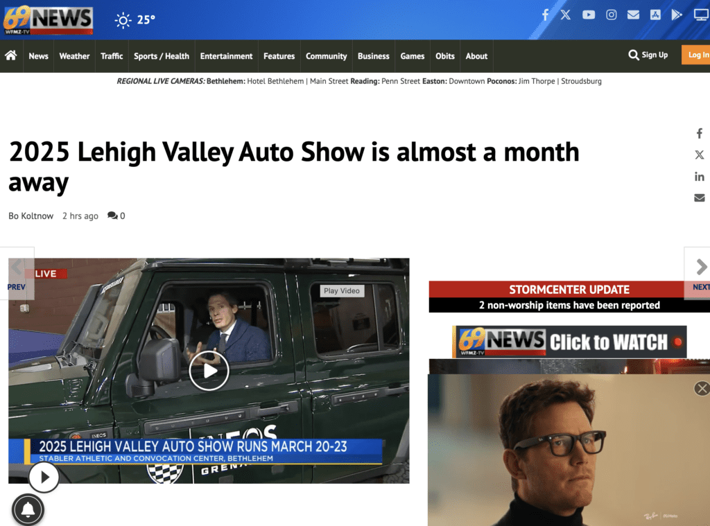 WFMZ at noon: Press Conference Coverage